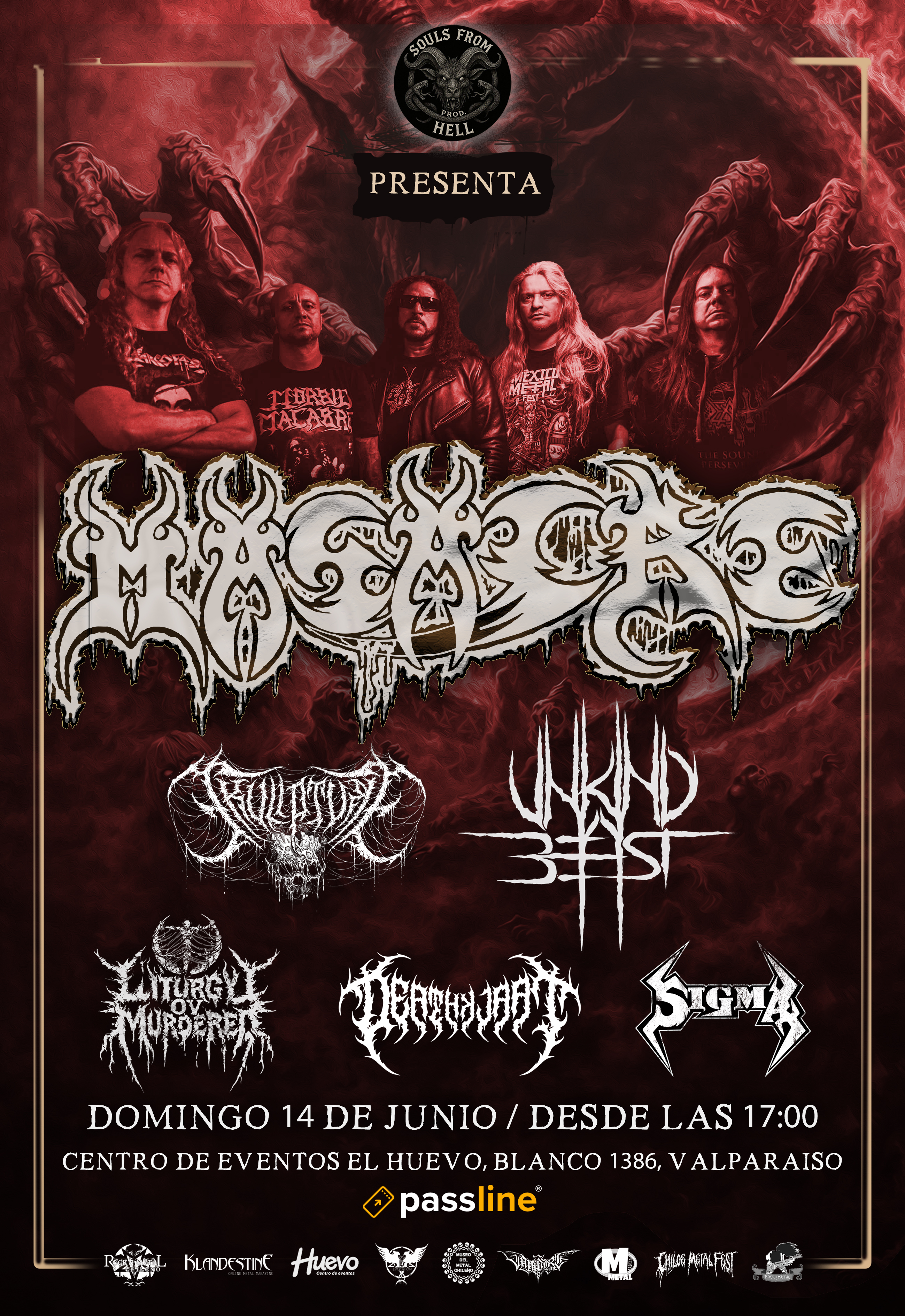 Desde Colombia: Masacre regresa a Chile con dos fechas